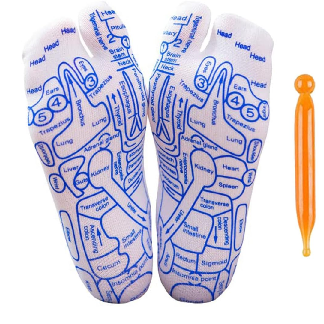 Medias de Alivio para Pies + Lapiz Para Masajes